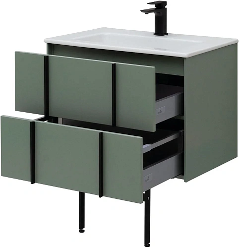 Тумба под раковину Allen Brau Reality 70 1.32004.CGM олива матовый Тумба под раковину Allen Brau Reality 70 1.32004.CGM олива матовый