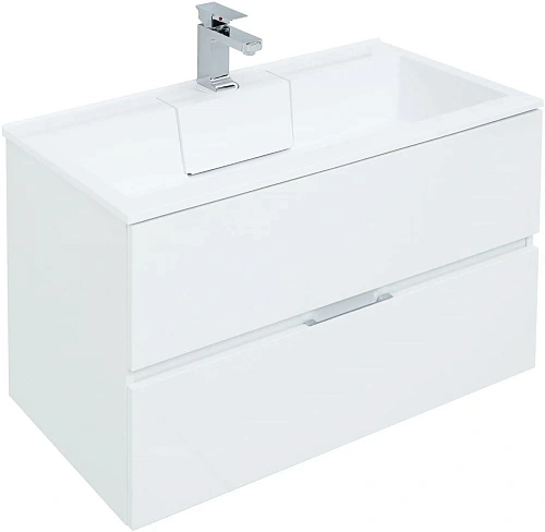 Тумба под раковину Aquanet Алвита 90 белый 00235340 Тумба под раковину Aquanet Алвита 90 белый 00235340