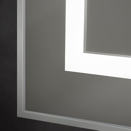 Зеркало BelBagno SPC-KRAFT-700-800-SENS-AL 700x800x32 мм с подсветкой и сенсорным выключателем Зеркало BelBagno SPC-KRAFT-700-800-SENS-AL 700x800x32 мм с подсветкой и сенсорным выключателем