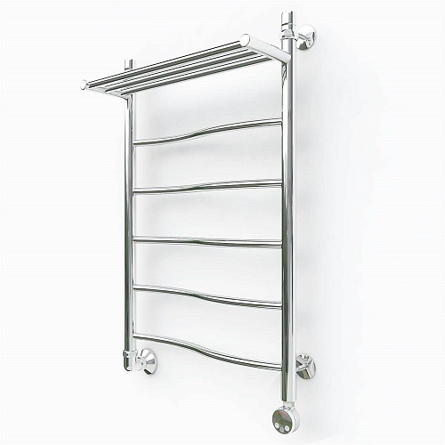 Полотенцесушитель электрический BONNA 800x500 с полкой BN5E-H800W500-VP Полотенцесушитель электрический BONNA 800x500 с полкой BN5E-H800W500-VP