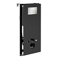 Инсталляция для унитаза WasserKRAFT Abens 20TLT.010.ME.BL.BN03 с клавишей смыва никель Инсталляция для унитаза WasserKRAFT Abens 20TLT.010.ME.BL.BN03 с клавишей смыва никель