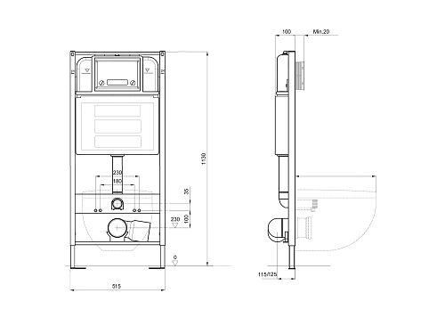 Комплект унитаза SET Aquatek АЛЬТАИР cm-067 4в1 с инсталляцией, креплением, клавишей смыва и сиденьем микролифт Комплект унитаза SET Aquatek АЛЬТАИР cm-067 4в1 с инсталляцией, креплением, клавишей смыва и сиденьем микролифт