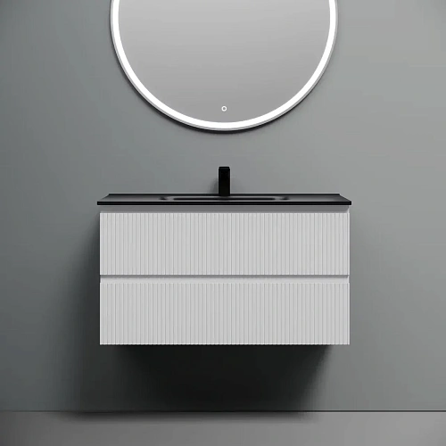 Тумба под раковину Sancos Snob T SNT90W 890х445х500 Bianco, подвесная Тумба под раковину Sancos Snob T SNT90W 890х445х500 Bianco, подвесная