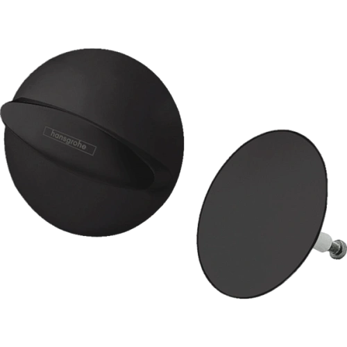 Внешняя часть слив-перелива Hansgrohe Flexaplus 58185670, матовый черный Внешняя часть слив-перелива Hansgrohe Flexaplus 58185670, матовый черный