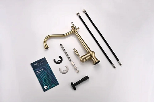 Смеситель для кухни Paulmark Retro бронза Re213226-BR Смеситель для кухни Paulmark Retro бронза Re213226-BR