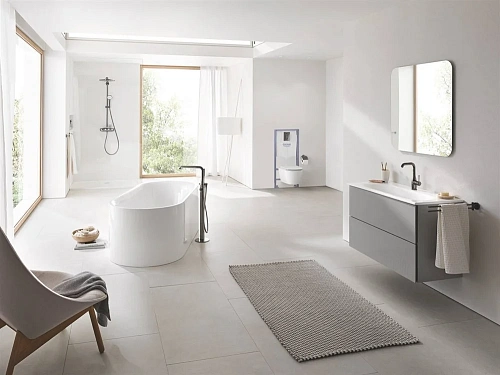 Биде подвесное GROHE Essence Ceramic, альпин-белый (3957400H) Биде подвесное GROHE Essence Ceramic, альпин-белый (3957400H)