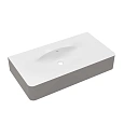 Раковина Vincea Caprise VCB-4CA100MWLG Corian, белый матовый/светло-серый матовый Раковина Vincea Caprise VCB-4CA100MWLG Corian, белый матовый/светло-серый матовый