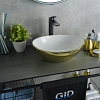 Раковина Gid Nc999 52229 накладная белая / золото 41x34x15 Раковина Gid Nc999 52229 накладная белая / золото 41x34x15