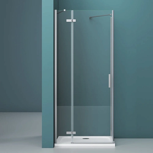 Душевой уголок BelBagno KRAFT-AH-12-120/90-C-Cr-L 120x90 см, профиль хром, стекло прозрачное Душевой уголок BelBagno KRAFT-AH-12-120/90-C-Cr-L 120x90 см, профиль хром, стекло прозрачное