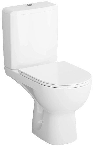 Унитаз напольный AM.PM Gem C908607SC компакт с бачком и сиденьем микролифт Унитаз напольный AM.PM Gem C908607SC компакт с бачком и сиденьем микролифт