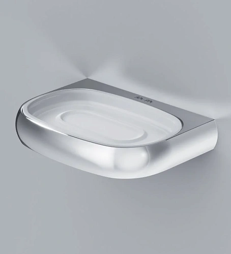 Мыльница AM.PM Sensation A3034200 стеклянная хром Мыльница AM.PM Sensation A3034200 стеклянная хром