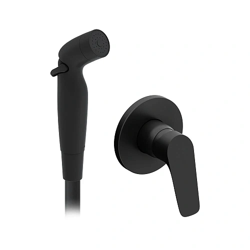 Гигиенический душ Damixa Jupiter 777510300 встраиваемый, черный Гигиенический душ Damixa Jupiter 777510300 встраиваемый, черный