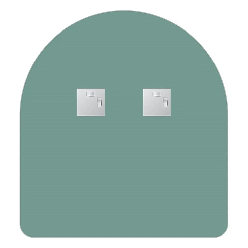 Зеркало Evoform Primary BY 0011 55х60 см со шлифованной кромкой Зеркало Evoform Primary BY 0011 55х60 см со шлифованной кромкой