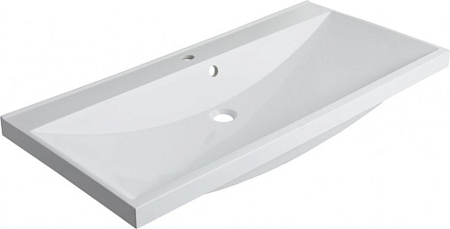 Тумба под раковину Aquanet Нота New 100 00344150 белый глянец Тумба под раковину Aquanet Нота New 100 00344150 белый глянец