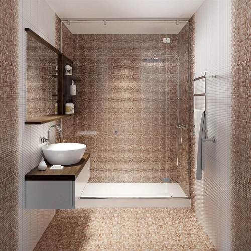 Плитка керамическая Cersanit Hammam белый рельеф 20x44 HAG051 Плитка керамическая Cersanit Hammam белый рельеф 20x44 HAG051