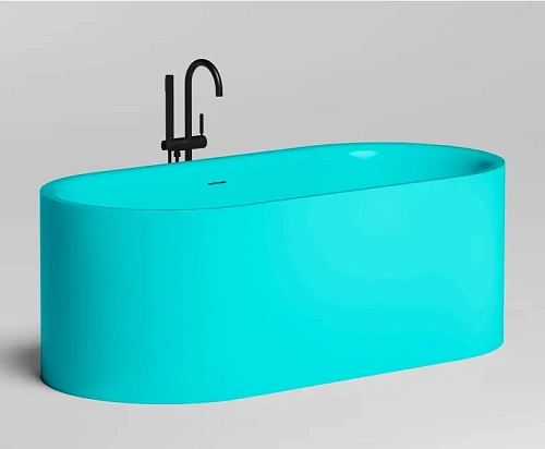 Ванна отдельностоящая Salini PERLA 170x80 1049101GF покраска по RAL полностью S-Sense Ванна отдельностоящая Salini PERLA 170x80 1049101GF покраска по RAL полностью S-Sense