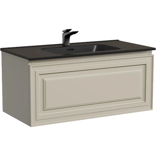 Тумба под раковину Sancos Very VR90CE 890х445х406 Beige Soft, подвесная Тумба под раковину Sancos Very VR90CE 890х445х406 Beige Soft, подвесная