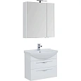 Комплект мебели Aquanet Ирвин 75 белый 00210253 Комплект мебели Aquanet Ирвин 75 белый 00210253