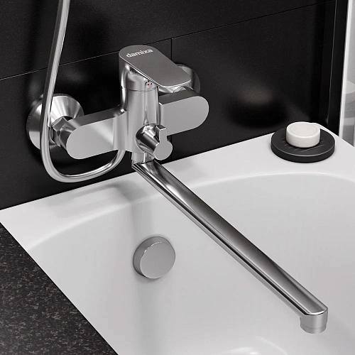 Смеситель для ванны Damixa RedBlu Origin Evo 2 789500000 хром Смеситель для ванны Damixa RedBlu Origin Evo 2 789500000 хром