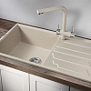 Кухонная мойка Granula 8601, ПИРИТ, кварц 860х500 Кухонная мойка Granula 8601, ПИРИТ, кварц 860х500