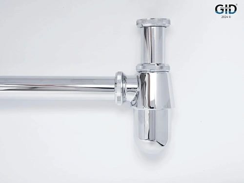 Сифон для раковины Gid G-56CH 75502S хром Сифон для раковины Gid G-56CH 75502S хром