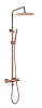 Душевая система Boheme Uno 468-T-CB c термостатом Copper Brushed