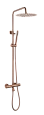 Душевая система Boheme Uno 468-T-CB c термостатом Copper Brushed Душевая система Boheme Uno 468-T-CB c термостатом Copper Brushed