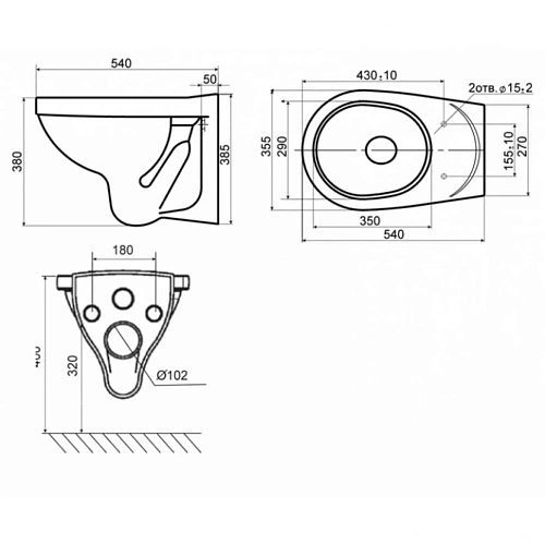 Комплект унитаза BERGES OPTIM PS с инсталляцией NOVUM525, кнопкой смыва L3 и сидением 042413 Комплект унитаза BERGES OPTIM PS с инсталляцией NOVUM525, кнопкой смыва L3 и сидением 042413