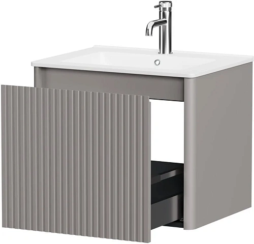 Тумба под раковину Allen Brau Gravity 60 1.370016.PGM платина матовый Тумба под раковину Allen Brau Gravity 60 1.370016.PGM платина матовый