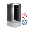 Картинка анонса товара «душевая кабина niagara eco e110/80/40l/tn/bk (1100х800х1950) e110/80/40l/tn/bk»