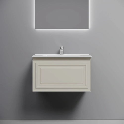 Тумба под раковину SANCOS Very VR70CE 690х445х406, Beige Soft, подвесная Тумба под раковину SANCOS Very VR70CE 690х445х406, Beige Soft, подвесная