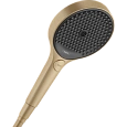 Душевая лейка Hansgrohe Rainfinity 130 3j 9L 26865140, шлифованная бронза Душевая лейка Hansgrohe Rainfinity 130 3j 9L 26865140, шлифованная бронза