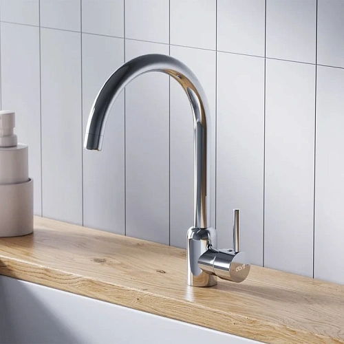 Смеситель для кухни Dorff Logic D3007000 хром Смеситель для кухни Dorff Logic D3007000 хром