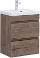 Тумба под раковину Aquanet Нота New 50 дуб веллингтон табак 00334190 подвесная Тумба под раковину Aquanet Нота New 50 дуб веллингтон табак 00334190 подвесная
