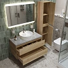 Тумба со столешницей и раковиной BelBagno KRAFT 80 kraft80rnn-kepmgl-1306-set подвесная KRAFT80RNN-KEPMGL-1306-SET Тумба со столешницей и раковиной BelBagno KRAFT 80 kraft80rnn-kepmgl-1306-set подвесная KRAFT80RNN-KEPMGL-1306-SET