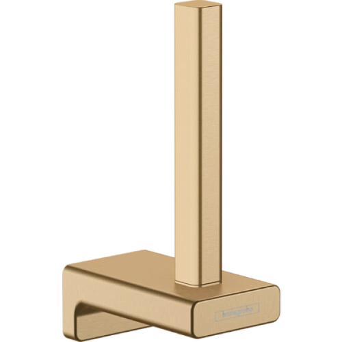 Держатель туалетной бумаги Hansgrohe AddStoris 41756140, шлифованная бронза Держатель туалетной бумаги Hansgrohe AddStoris 41756140, шлифованная бронза