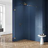 Душевая перегородка NEW TRENDY AVEXA GOLD BRUSHED 50x200 EXK-7000 брашированное золото Душевая перегородка NEW TRENDY AVEXA GOLD BRUSHED 50x200 EXK-7000 брашированное золото