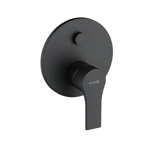 Смеситель для ванны Kludi ZENTA SL 487593965 черный матовый Смеситель для ванны Kludi ZENTA SL 487593965 черный матовый