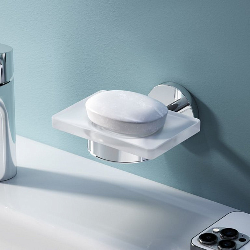 Мыльница AM.PM X-Joy A85A34200, стеклянная хром Мыльница AM.PM X-Joy A85A34200, стеклянная хром