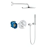 Душевая система GROHE Grohtherm 3000 Cosmopolitan встраиваемая, термостатическая, хром (34630000)