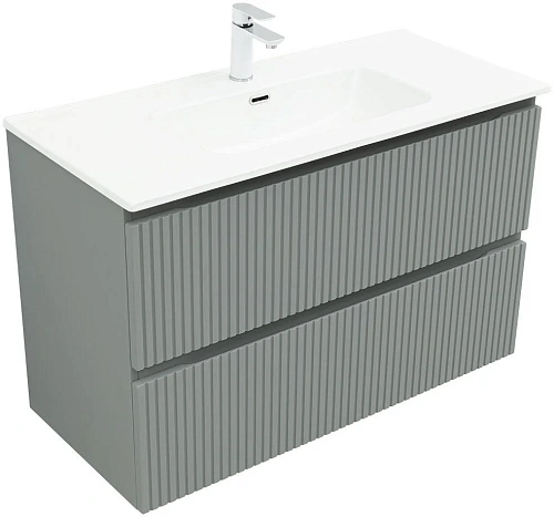 Тумба под раковину Aquanet Джейн Flat 100 мисти грин 00335436 подвесная Тумба под раковину Aquanet Джейн Flat 100 мисти грин 00335436 подвесная