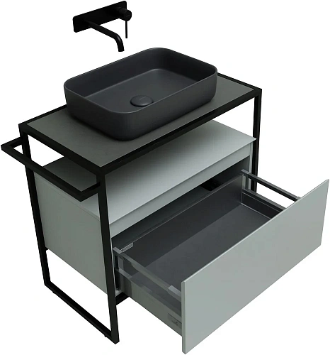 Тумба под раковину Allen Brau Priority 80 1.31002.PWM папирус матовый Тумба под раковину Allen Brau Priority 80 1.31002.PWM папирус матовый