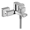 Картинка анонса товара «смеситель для ванны hansgrohe vernis shape 71453000, хром»