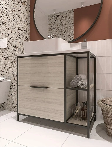 Керамогранит Cersanit Palitra белый 42x42 PW4R052 Керамогранит Cersanit Palitra белый 42x42 PW4R052