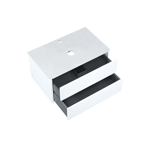 Тумба под раковину IDDIS Aiger (AIG80W0i95K) подвесная со столешницей 80 см, белый Тумба под раковину IDDIS Aiger (AIG80W0i95K) подвесная со столешницей 80 см, белый