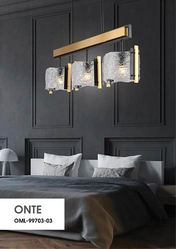 Светильник подвесной Omnilux Onte OML-99703-03 Светильник подвесной Omnilux Onte OML-99703-03