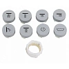 Набор кнопок Select Hansgrohe 92218000, хром Набор кнопок Select Hansgrohe 92218000, хром