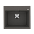 Кухонная мойка Lemark HANKA 570 врезная из кварцгранита, серый шелк 9910017 Кухонная мойка Lemark HANKA 570 врезная из кварцгранита, серый шелк 9910017