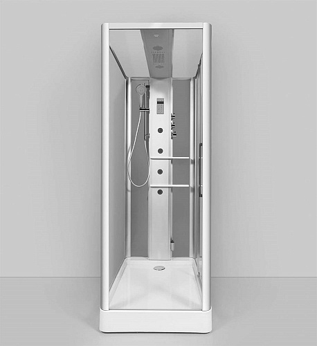 Душевая кабина AM.PM Awe W15C-804-120MTE 120х80 см, с гидромассажем и паром Душевая кабина AM.PM Awe W15C-804-120MTE 120х80 см, с гидромассажем и паром
