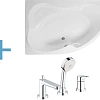 Акриловая ванна Aquanet Capri 170x110 L (каркас + смеситель Grohe BauEdge 2511700A) 00203914 + 00155683 + 00240613 Акриловая ванна Aquanet Capri 170x110 L (каркас + смеситель Grohe BauEdge 2511700A) 00203914 + 00155683 + 00240613